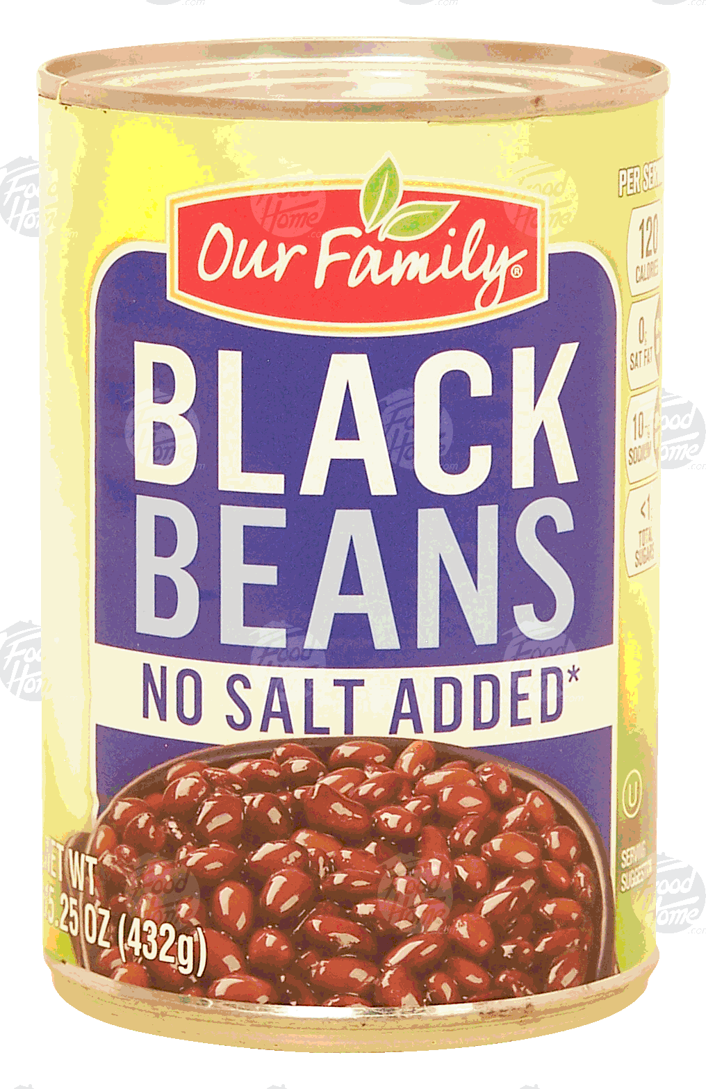 Our Family  black beans, no salt added Full-Size Picture